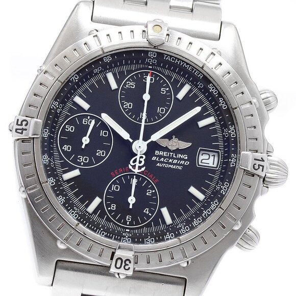 BREITLING Chronomat A13050.1 Chronograph black Dial Automatic Men's Watch_884873 - Picture 1 of 7